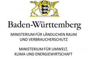 - Kombiniertes Logo des Ministeriums für Ländlichen Raum und Verbraucherschutz Baden-Württemberg und des Ministeriums für Umwelt, Klima und Energiewirtschaft Baden-Württemberg